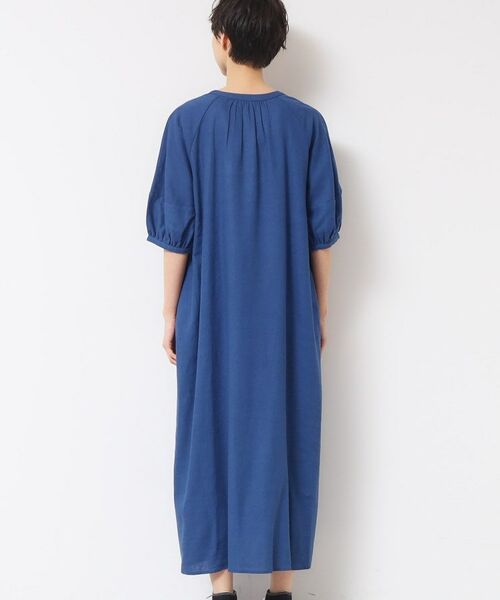 Dessin / デッサン ロング・マキシ丈ワンピース | 【洗える】パフスリーブAラインワンピース（S～L） | 詳細15