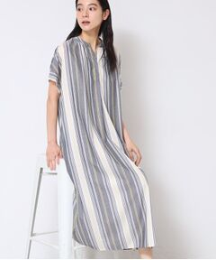 Dessin / デッサン ロング・マキシ丈ワンピース | 【洗える】映えチェック柄スキッパ―ワンピース