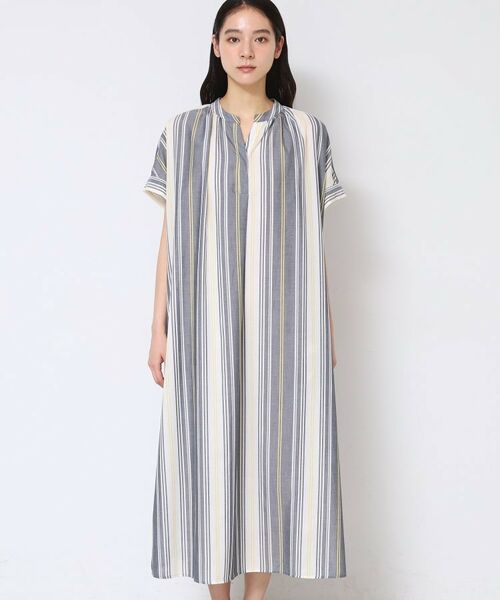 Dessin / デッサン ロング・マキシ丈ワンピース | 【洗える】映えチェック柄スキッパ―ワンピース | 詳細13