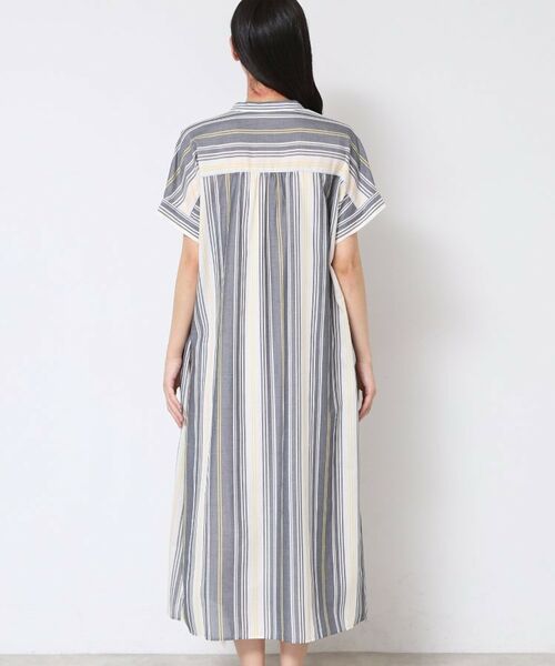 Dessin / デッサン ロング・マキシ丈ワンピース | 【洗える】映えチェック柄スキッパ―ワンピース | 詳細15