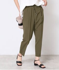 Dessin / デッサン パンツ | 【ウエストゴム・洗える】センターライン入りテーパードパンツ（XS～L）