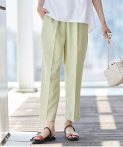 Dessin / デッサン パンツ | 【ウエストゴム・洗える】センターライン入りテーパードパンツ（XS～L）