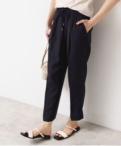 Dessin / デッサン パンツ | 【ウエストゴム・洗える】センターライン入りテーパードパンツ（XS～L）