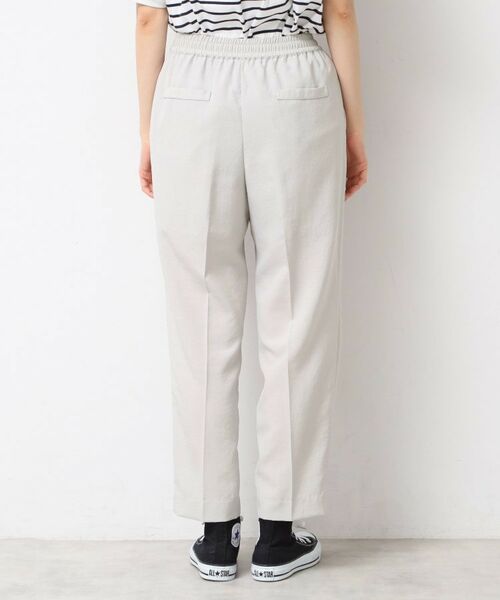 Dessin / デッサン パンツ | 【ウエストゴム・洗える】センターライン入りテーパードパンツ（XS～L） | 詳細30