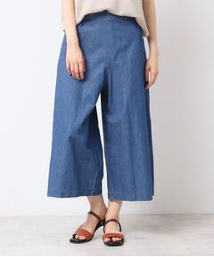 Dessin / デッサン ショート・ハーフ・半端丈パンツ | 【洗える・4サイズ展開】リネンブレンドクロップド丈マリンパンツ