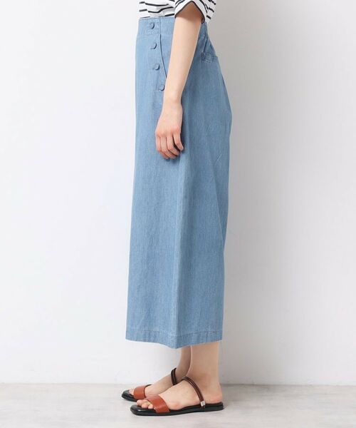 Dessin / デッサン ショート・ハーフ・半端丈パンツ | 【洗える・4サイズ展開】リネンブレンドクロップド丈マリンパンツ | 詳細18