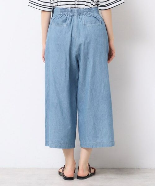 Dessin / デッサン ショート・ハーフ・半端丈パンツ | 【洗える・4サイズ展開】リネンブレンドクロップド丈マリンパンツ | 詳細19