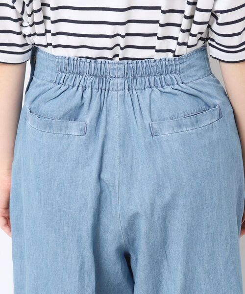 Dessin / デッサン ショート・ハーフ・半端丈パンツ | 【洗える・4サイズ展開】リネンブレンドクロップド丈マリンパンツ | 詳細21