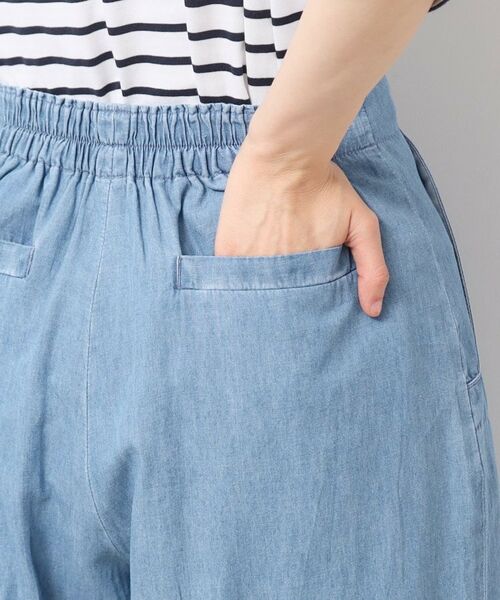 Dessin / デッサン ショート・ハーフ・半端丈パンツ | 【洗える・4サイズ展開】リネンブレンドクロップド丈マリンパンツ | 詳細23