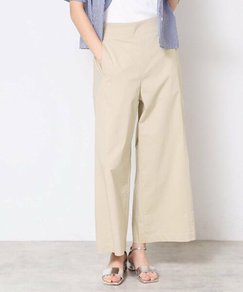 Dessin / デッサン パンツ | 【洗える】ストレッチセミワイドパンツ | 詳細10