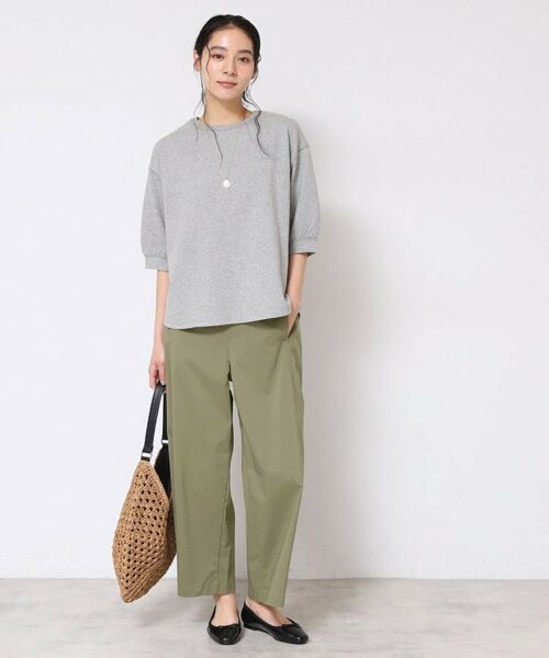 Dessin / デッサン パンツ | 【洗える】ストレッチセミワイドパンツ | 詳細7