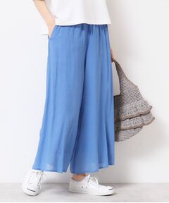 Dessin / デッサン ショート・ハーフ・半端丈パンツ | 【ウエストゴム・洗える】リラクシーパンツ