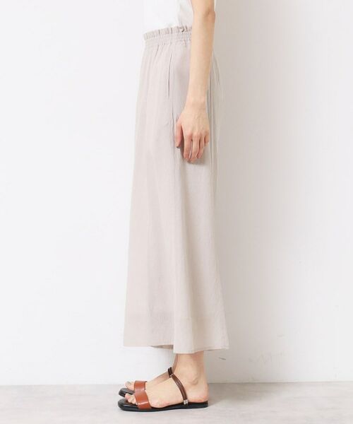 Dessin / デッサン ショート・ハーフ・半端丈パンツ | 【ウエストゴム・洗える】リラクシーパンツ | 詳細19