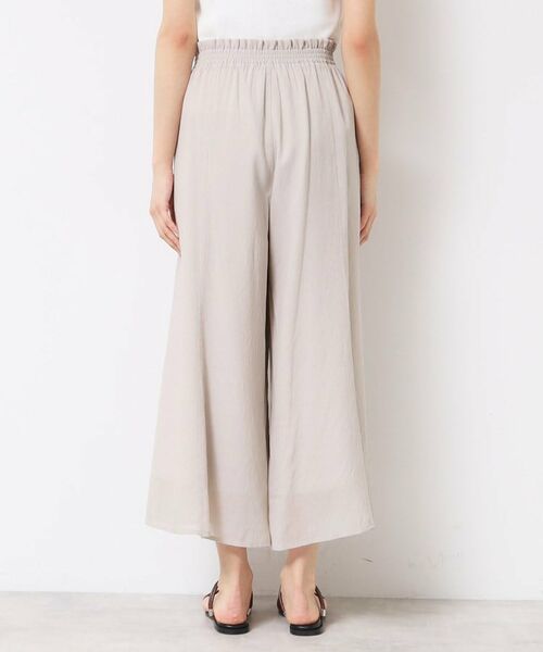 Dessin / デッサン ショート・ハーフ・半端丈パンツ | 【ウエストゴム・洗える】リラクシーパンツ | 詳細20