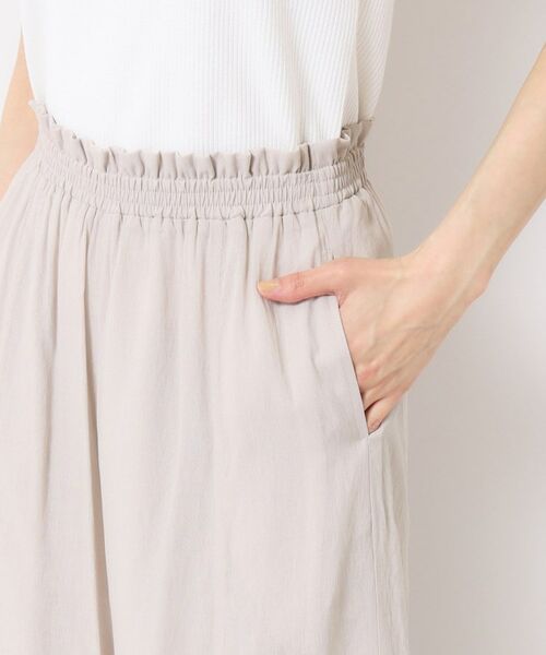 Dessin / デッサン ショート・ハーフ・半端丈パンツ | 【ウエストゴム・洗える】リラクシーパンツ | 詳細22