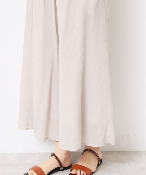 Dessin / デッサン ショート・ハーフ・半端丈パンツ | 【ウエストゴム・洗える】リラクシーパンツ | 詳細23