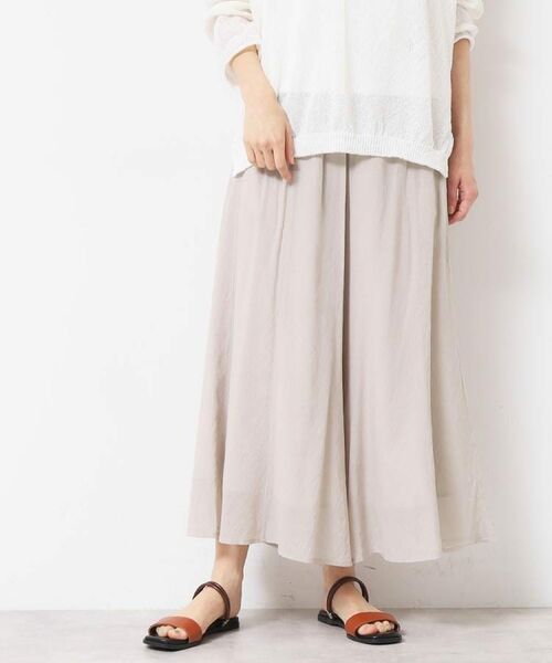 Dessin / デッサン ショート・ハーフ・半端丈パンツ | 【ウエストゴム・洗える】リラクシーパンツ | 詳細9