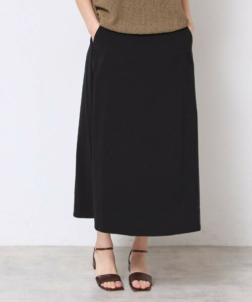 Dessin / デッサン ロング・マキシ丈スカート | 【洗える】Aラインストレッチスカート | 詳細1