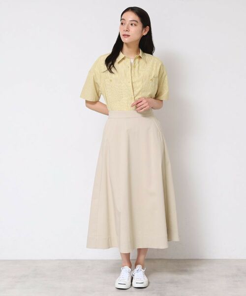 Dessin / デッサン ロング・マキシ丈スカート | 【洗える】Aラインストレッチスカート | 詳細11