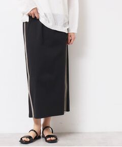 Dessin / デッサン ロング・マキシ丈スカート | 【撥水・洗える】サイドジップ付きIラインスカート