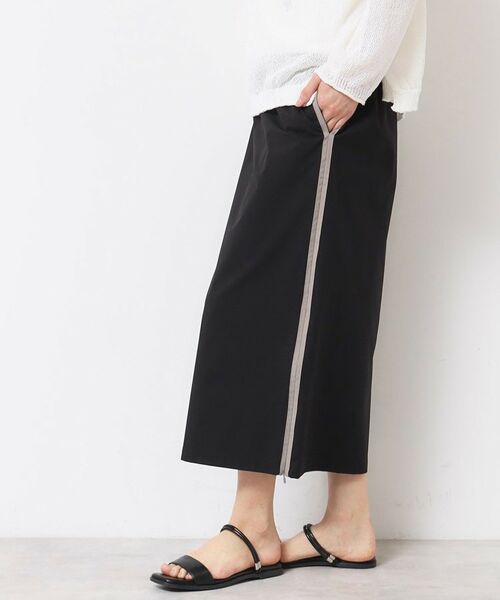 Dessin / デッサン ロング・マキシ丈スカート | 【撥水・洗える】サイドジップ付きIラインスカート | 詳細2