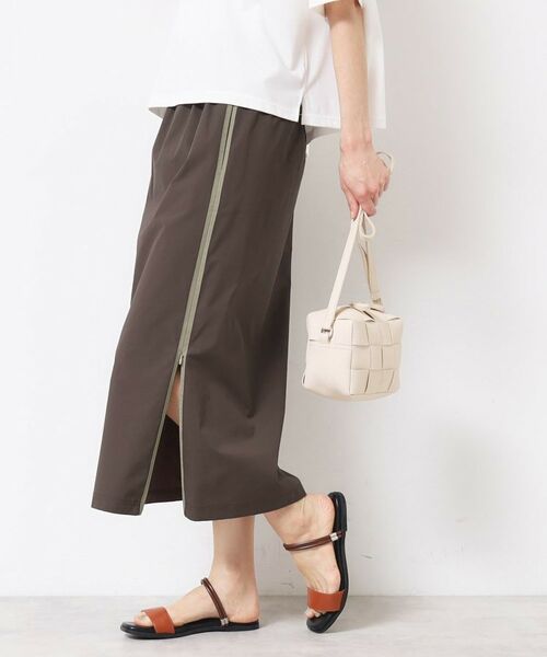 Dessin / デッサン ロング・マキシ丈スカート | 【撥水・洗える】サイドジップ付きIラインスカート | 詳細6