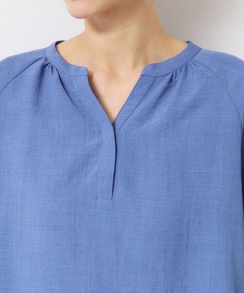 Dessin / デッサン シャツ・ブラウス | 【洗える】スキッパ―五分袖ブラウス(XS~L) | 詳細22