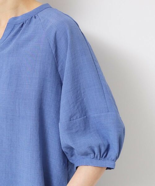 Dessin / デッサン シャツ・ブラウス | 【洗える】スキッパ―五分袖ブラウス(XS~L) | 詳細23