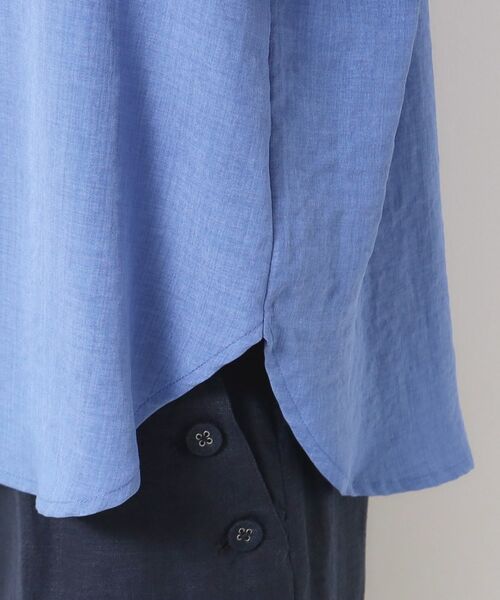 Dessin / デッサン シャツ・ブラウス | 【洗える】スキッパ―五分袖ブラウス(XS~L) | 詳細24