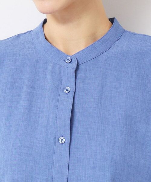 Dessin / デッサン シャツ・ブラウス | 【洗える】バンドカラー袖ギャザーブラウス | 詳細16