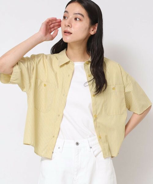 Dessin / デッサン シャツ・ブラウス | 【洗える】クロップド丈シャツ(XS~L) | 詳細1