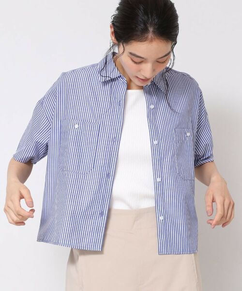 Dessin / デッサン シャツ・ブラウス | 【洗える】クロップド丈シャツ(XS~L) | 詳細10