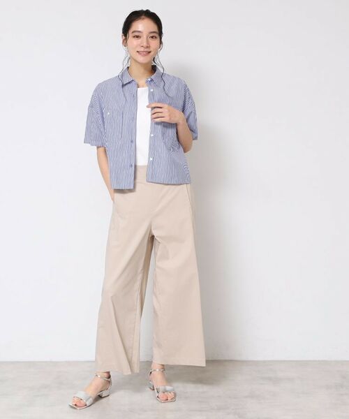 Dessin / デッサン シャツ・ブラウス | 【洗える】クロップド丈シャツ(XS~L) | 詳細11