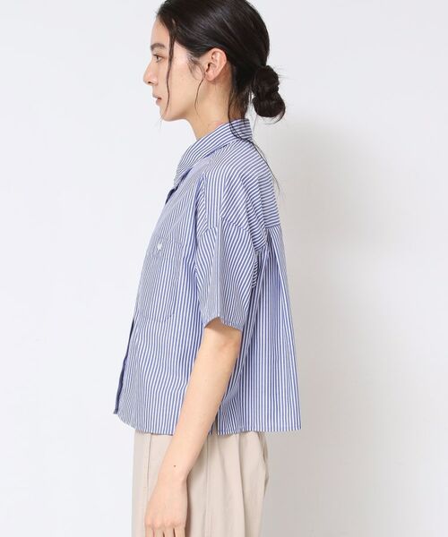 Dessin / デッサン シャツ・ブラウス | 【洗える】クロップド丈シャツ(XS~L) | 詳細14