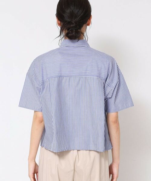 Dessin / デッサン シャツ・ブラウス | 【洗える】クロップド丈シャツ(XS~L) | 詳細15