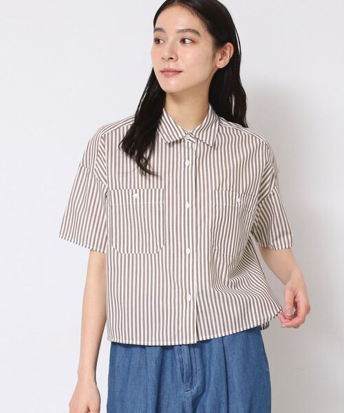 Dessin / デッサン シャツ・ブラウス | 【洗える】クロップド丈シャツ(XS~L) | 詳細5