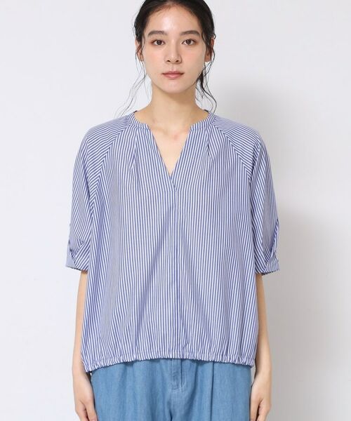 Dessin / デッサン シャツ・ブラウス | 【洗える・4サイズ展開】パフスリーブ五分袖ブラウス（XS～L） | 詳細18