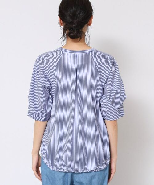 Dessin / デッサン シャツ・ブラウス | 【洗える・4サイズ展開】パフスリーブ五分袖ブラウス（XS～L） | 詳細20