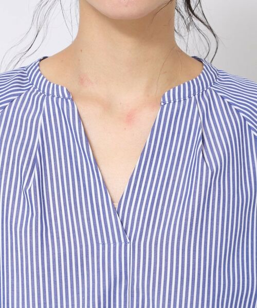 Dessin / デッサン シャツ・ブラウス | 【洗える・4サイズ展開】パフスリーブ五分袖ブラウス（XS～L） | 詳細21