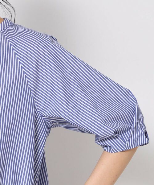 Dessin / デッサン シャツ・ブラウス | 【洗える・4サイズ展開】パフスリーブ五分袖ブラウス（XS～L） | 詳細22