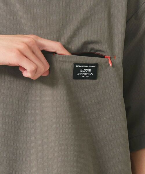 Dessin / デッサン Tシャツ | 【吸水速乾/UV/洗える】ドットメッシュTシャツ | 詳細13