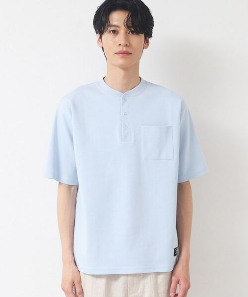 Dessin / デッサン カットソー | 【洗える】ヘンリーネックTシャツ | 詳細13