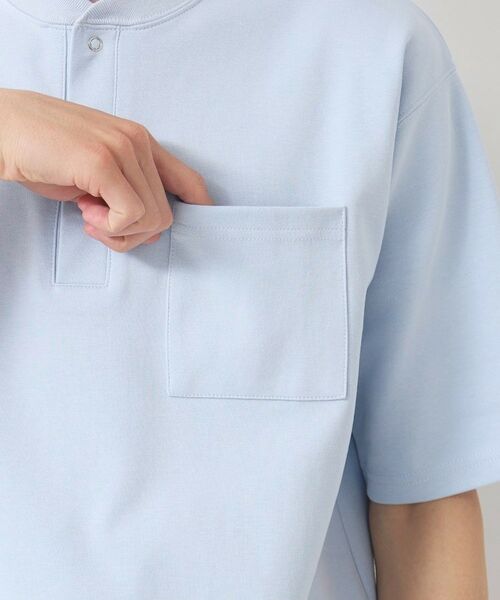 Dessin / デッサン カットソー | 【洗える】ヘンリーネックTシャツ | 詳細17