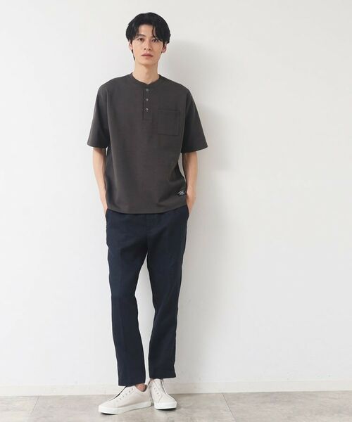 Dessin / デッサン カットソー | 【洗える】ヘンリーネックTシャツ | 詳細6