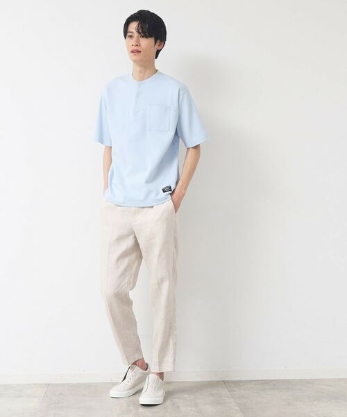 Dessin / デッサン カットソー | 【洗える】ヘンリーネックTシャツ | 詳細9