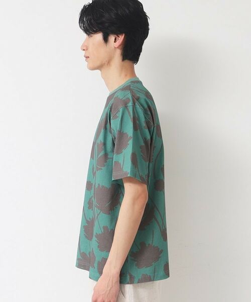 Dessin / デッサン Tシャツ | 【リンクコーデ・洗える】フラワープリントTシャツ | 詳細10