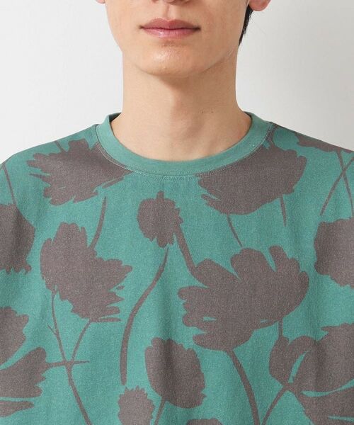 Dessin / デッサン Tシャツ | 【リンクコーデ・洗える】フラワープリントTシャツ | 詳細12