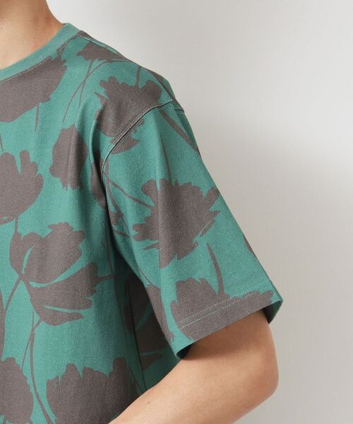 Dessin / デッサン Tシャツ | 【リンクコーデ・洗える】フラワープリントTシャツ | 詳細13