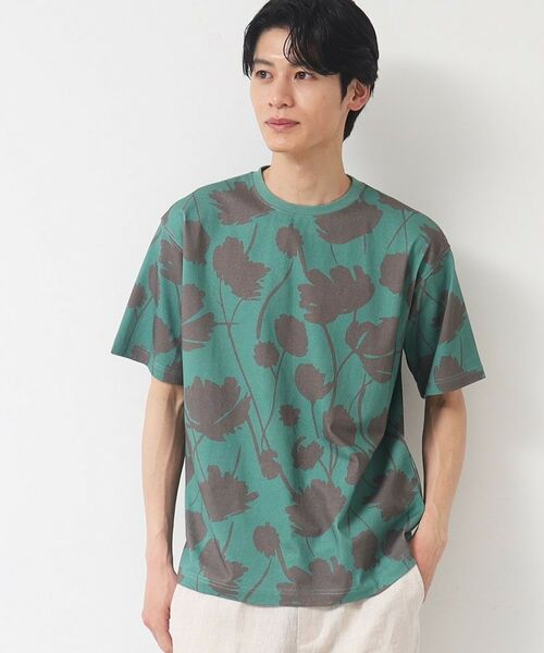 Dessin / デッサン Tシャツ | 【リンクコーデ・洗える】フラワープリントTシャツ | 詳細5