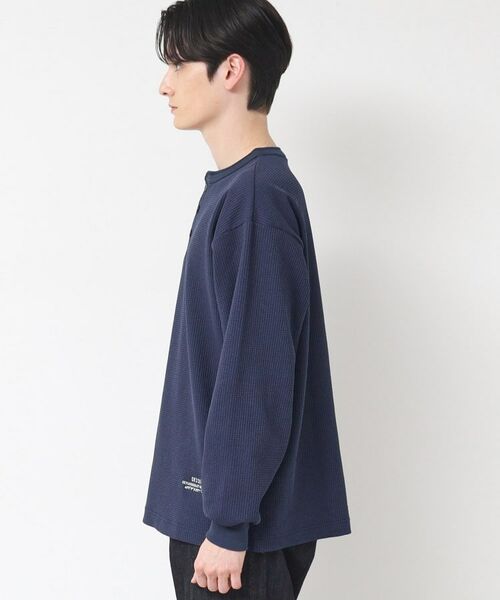 Dessin / デッサン カットソー | 【洗える】ワッフルロングスリーブTシャツ | 詳細14